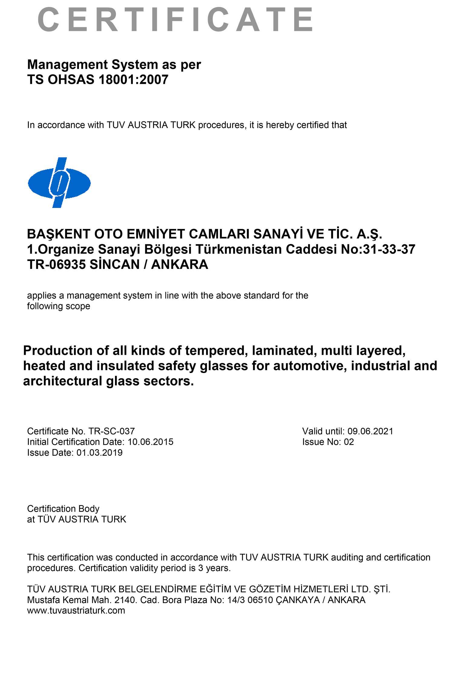 OHSAS-18001-iSG-YÖNETİM-SİSTEMİ-BELGESİ